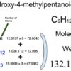 2-Hydroxy-4-methylpentanoic acid [C6H12O3] Molecular Weight Calculation