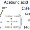Aceburic Acid [C6H10O4] Molecular Weight Calculation