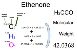 Ethenone (H2CCO) Molecular Weight Calculation