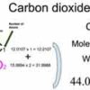 Carbon dioxide [CO2] Molecular Weight Calculation