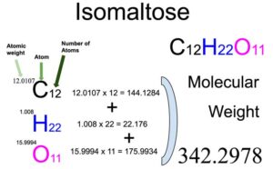 Isomaltose (C12H22O11) Molecular Weight Calculation