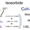 Isosorbide [C6H10O4] Molecular Weight Calculation