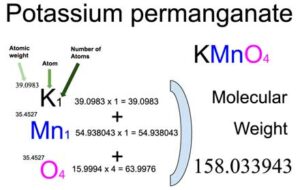 Potassium permanganate (KMnO4) Molecular Weight Calculation