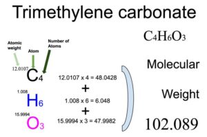 Trimethylene Carbonate (C4H6O3) Molecular Weight Calculation