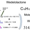 Wedelolactone [C16H10O7] Molecular Weight Calculation