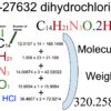 Y-27632 dihydrochloride [C14H21N3O.2HCl] Molecular Weight Calculation