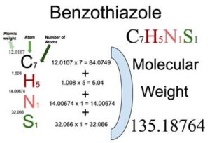 Benzothiazole [C7H3Cl2NS] Molecular Weight Calculation