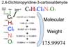 2,6-Dichloropyridine-3-carboxaldehyde [C6H3Cl2NO] Molecular Weight Calculation