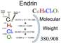 Endrin [C12H8Cl6O] Molecular Weight Calculation