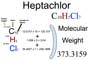 Heptachlor [C10H5Cl7] Molecular Weight Calculation