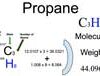 Propane [C3H8] Molecular Weight Calculation
