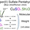 Copper(II) Sulfate Pentahydrate (CuSO4.5H2O) Molecular Weight Calculation