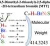 3-(4,5-Dimethyl-2-thiazolyl)-2,5-diphenyl-2H-tetrazolium bromide [C18H16BrN5S] (MTT) Molecular Weight Calculation