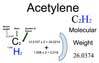 Acetylene [C2H2] Molecular Weight Calculation