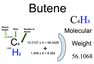 Butene [C4H8] Molecular Weight Calculation