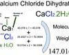 Calcium Chloride Dihydrate (CaCl2.2H2O) Molecular Weight Calculation Calcium Chloride Dihydrate (CaCl2.2H2O) Molecular Weight Calculation