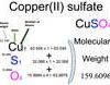 Copper(II) sulfate (CuSO4) Molecular Weight Calculation