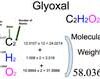 Glyoxal (OHCCHO) Molecular Weight Calculation Glyoxal (OHCCHO) Molecular Weight Calculation