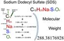 Sodium Dodecyl Sulfate (SDS) [C12H25NaSO4] Molecular Weight Calculation ...