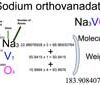 Sodium orthovanadate (Na3VO4) Molecular Weight Calculation