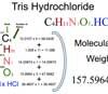 Tris hydrochloride [C4H11NO3.HCl] Molecular Weight Calculation