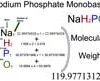 Sodium Phosphate Monobasic (NaH2PO4) Molecular Weight Calculation