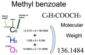 Methyl Benzoate [C6H5COOCH3] Molecular Weight Calculation