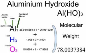 Aluminium Hydroxide [Al(HO)3] Molecular Weight Calculation