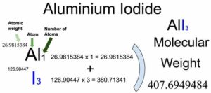 Aluminium Iodide [AlI3] Molecular Weight Calculation