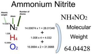 Ammonium Nitrite [NH4NO2] Molecular Weight Calculation