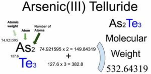 Arsenic(III) Telluride [As2Te3] Molecular Weight Calculation