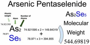 Arsenic Pentaselenide [As2Se5] Molecular Weight Calculation
