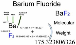 Barium Fluoride (BaF2) Molecular Weight Calculation
