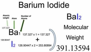 Barium Iodide (BaI2) Molecular Weight Calculation