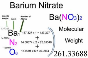 Barium nitrate [Ba(NO3)2] Molecular Weight Calculation