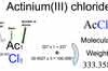 Actinium(III) Chloride [AcCl3] Molecular Weight Calculation