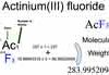Actinium(III) Fluoride [AcF3] Molecular Weight Calculation