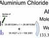 Aluminium Chloride [AlCl3] Molecular Weight Calculation