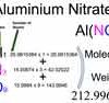 Aluminium Nitrate [Al(NO3)3] Molecular Weight Calculation