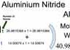 Aluminium Nitride [AlN] Molecular Weight Calculation