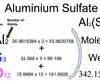Aluminium Sulfate [Al2(SO4)3] Molecular Weight Calculation