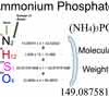 Ammonium Phosphate [(NH4)3PO4] Molecular Weight Calculation
