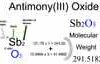 Antimony(III) Oxide [Sb2O3] Molecular Weight Calculation