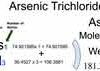 Arsenic Trichloride [AsCl3] Molecular Weight Calculation