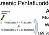 Arsenic Pentafluoride [AsF5] Molecular Weight Calculation