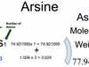 Arsine [AsH3] Molecular Weight Calculation