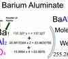 Barium Aluminate [BaAl2O4] Molecular Weight Calculation