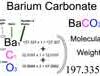 Barium Carbonate [BaCO3] Molecular Weight Calculation