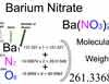 Barium nitrate [Ba(NO3)2] Molecular Weight Calculation