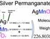 Silver Permanganate (AgMnO4) Molecular Weight Calculation Silver Permanganate (AgMnO4) Molecular Weight Calculation